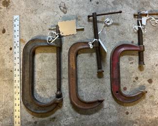 Extra large C clamps