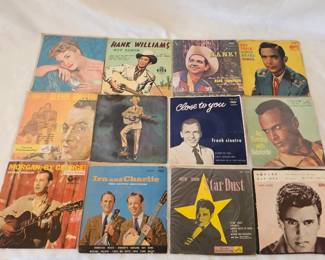 Vintage 1950s–60s Japanese Import 45s w/ Picture Sleeves
