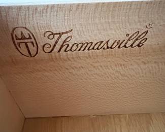 Thomasville Mystique Collection Chinoiserie Burl Wood Armoire second image