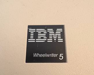IBM Wheelwriter Electronic Typewriter second image