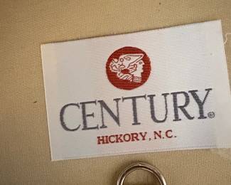 Century Furniture Loveseat with Floral Upholstery