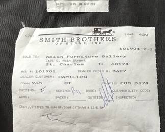 Smith Brothers of Berne Armchair and Ottoman Set third image