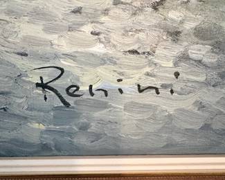 Alpine Landscape Painting