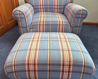 Smith Brothers of Berne Armchair and Ottoman Set second image