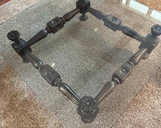 Barley Twist Wooden Side Wine Table Pedestal Plant Bonsai