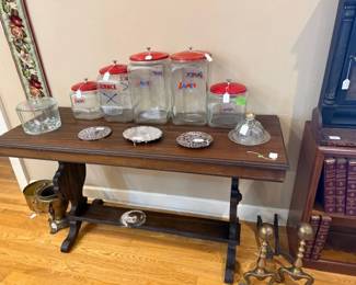 Trestle table - Lance Jars- and more