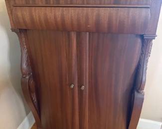 Antique silverware cabinet 