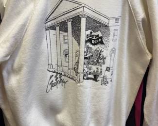 Sweatshirt autographed by George Fisher