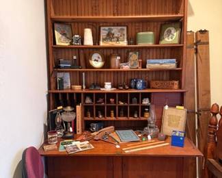 Vintage secretary desk