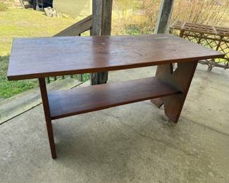 Antique walnut table 