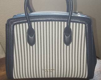 Kate Spade New York Knott Striped Medium Satchel Handbag