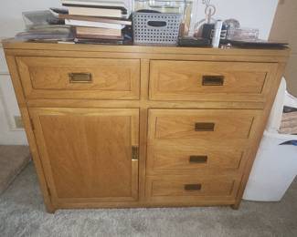 Thomasville Mid-Century Modern Oak Dresser/Cabinet