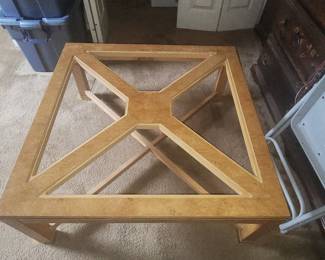 Thomasville Geometric X-Frame Coffee Table Base