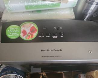 Hamilton Beach NutriFresh Vacuum Sealer