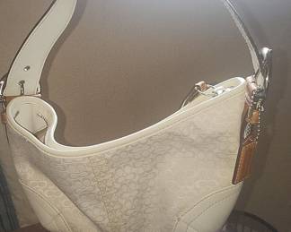 Coach Soho Signature Hobo Handbag (Style 6351)