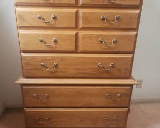 Solid Oak Chest