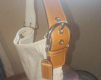 Coach Soho Signature Hobo Handbag (Style 6351)