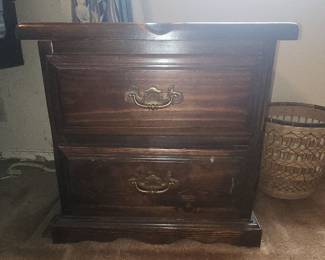  Two Drawer Nightstand