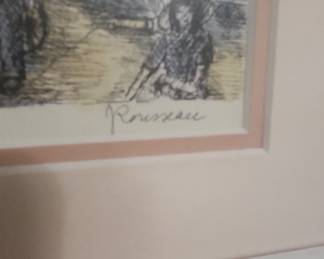 Sunset at Mallory Square, Key West by Rousseau