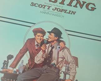 The Sting Original Motion Picture Soundtrack Vinyl Record