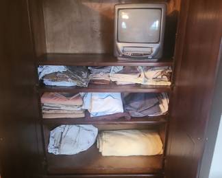 Cherry finish Armoire