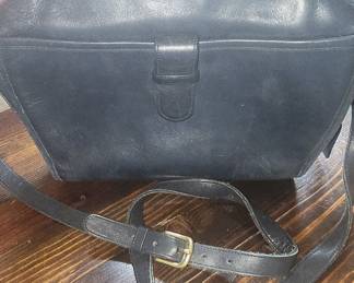 Vintage Coach Beekman Black Leather handbag