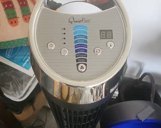 Honeywell QuietSet 5-Speed Oscillating Tower Fan