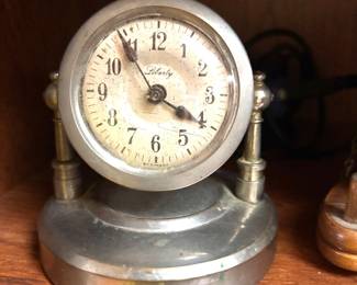 Antique German desk clock