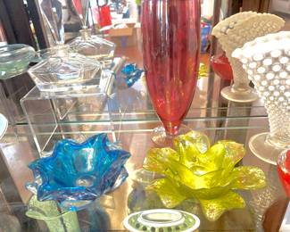Murano glass bowls