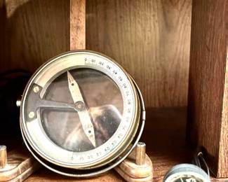 Antique miners compass