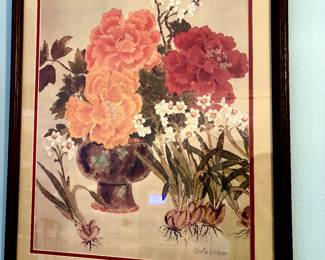 Chinese botanical by Gloria Eriksen