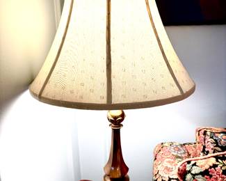 Vintage brass lamp