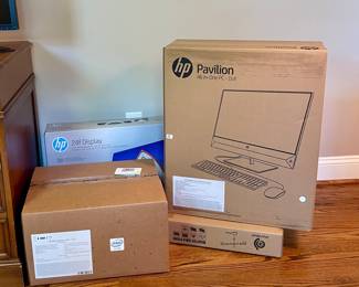 HP Envy Desktop, HP Pavilion OC & HP 24f Display