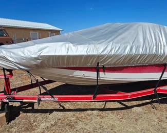 Loaded+++: Boat+ Jeep+ Tools+ Lumber+ Shed. Picture three of four showing 18' boat...boat won't last-many inquiries!