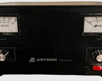 ASTRON Power Supply - 70 Amp With Meters & Adjustable Volt - Amp