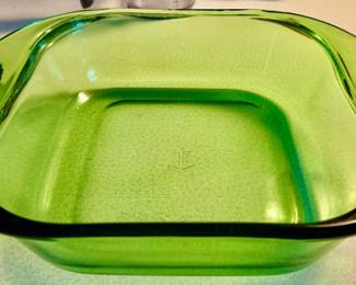 Green Anchor Baking Dish