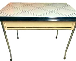 1940'S Porcelain Top Table