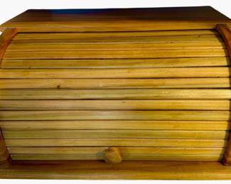 Rare** 1995 Mohawk Industrial Arts Class Hand Made Bread Box