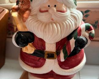 Santa Cookie Jar