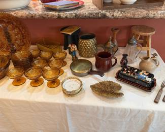 Tiara sandwich glass