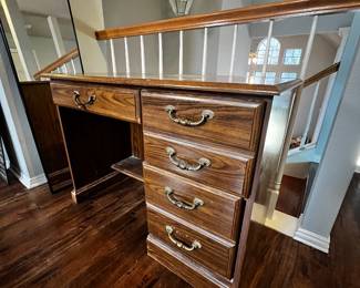Vintage wood desk
