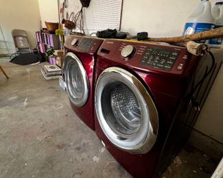 Samsung washer and dryer