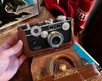 Vintage Argus C3 35mm Camera with case and instruction book