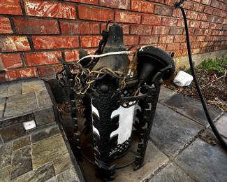 vintage hanging light