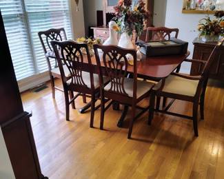 Duncan Phyfe dining table