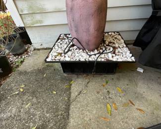 Patio fountain 