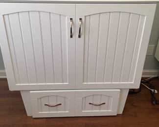 Pair of twin size Murphy beds