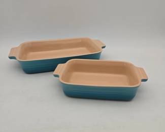 2 Le Creuset Dishes Lot 45
