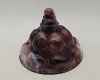 Slag Glass Hen on Nest LID ONLY Lot 14