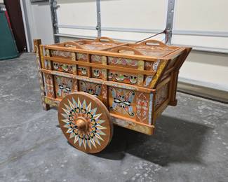 Costa Rican Ox Cart Lot 72